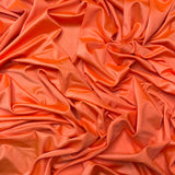 Neon Orange Shiny Tricot