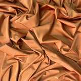 Copper Orange Shiny Tricot