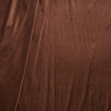 Shiny Chocolate Brown Fabric