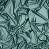 Dark Mint Green Shiny Fabric