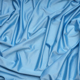 Sky Blue Shiny Tricot Fabric