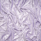 Light Lavender Purple Crushed Velvet